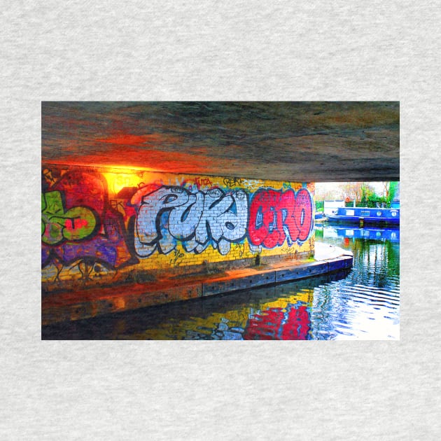 Graffiti Street Art Regent's Canal Camden London by AndyEvansPhotos